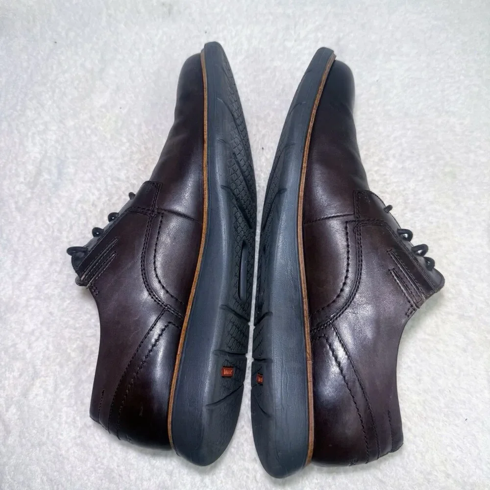Rockport Total Motion City Plain Toe Men’s Brown Oxfords Shoes Size 12